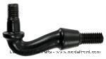Model T Top bow socket to body bracket arms, rear, for Roadster and Torpedo - 3850C