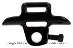 Model T Top bow saddles, cast iron, black, 1/2" hole, each - 3314CX1
