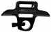 Model T Top bow saddle, cast iron, black, 5/8" hole, each