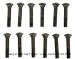 Model T Wood upholstery tack Strip Bolt Set, touring - 5190BXB