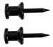Model T Steel knob, rear roll up window - RW-SK