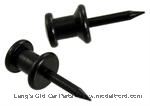 Model T Steel knob, rear roll up window - RW-SK