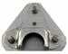 Model T Fender bracket and pad, 3 hole, used on front or rear. With three rivets.