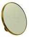 Model T Wind wing mirror, round, brass - 7700WWB