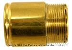 Model T Horn Reed Adapter, brass threaded adapter - 6432A1