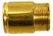 Model T Horn Reed Adapter, brass threaded adapter