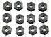 Model T Special thick head Steel Hex Nuts for Fords, Package of 12