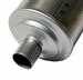 Model T Muffler, pressed steel ends, take apart type - 4025B