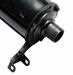 Model T Muffler, cast iron ends, stamped steel brackets, tapered rear pipe. - 4025CE