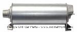Model T Muffler, Cast iron ends with kidney shaped rear hole. - 4025C