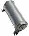 Model T Muffler, Cast iron ends with kidney shaped rear hole. - 4025C