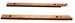 Model T Wood hood shelf - 4056-7
