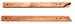 Model T Wood hood shelf - 4056-7