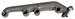 Model T Dual exhaust manifold - 3060DE