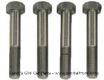 Model T Manifold clamp bolt, domed head, stainless steel - 3066D