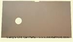Model T Coupe or Fordor Sedan Gas Tank Cover.  - 2902-COV2
