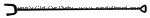 Model T Carburetor adjusting rod - 4129A