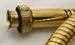 Model T Speedo.cable housing, with Stewart ends, brass, 5 feet long, inside diameter 3/4" 20 T.P.I., fine thread.  Does not include cable kit . - CHS