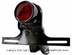 Model T Tail light, with license plate bracket, and fender bracket - 8786CX