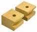 Model T Transmission to frame wood block, pair.