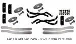 Model T REAR Bumper Set, SPLIT style bars - 2950RSSPL