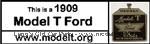 This is a 1909 Model T Ford bumper magnet - A-BS-09