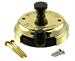 Kingston coil box switch with key, all brass