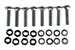 Running board bolt set