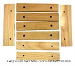 Model T 4822E - Running board and fender wooden block set