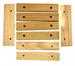 Model T Running board and fender wooden block set