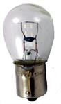 6-21CP - 21 c.p. light bulb, single contact, 6 volt, (straight pins)