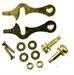 Heinze latch set for wood coil box, brass, not original.