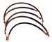 Original color spark plug and mag post wires, torpedo
