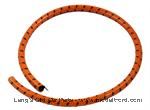 Model T 5029W - Spark plug wire, yellow with black tracer, sold by the foot