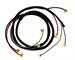 Commutator wire harness, for torpedo roadster