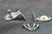 1040SB - Shade bracket set, chrome plated