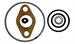 Holley model G gasket set