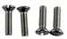 Mounting bolt set for outside door handle