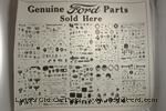 A-POST - Genuine Ford Parts" Poster