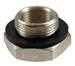 Model T Rim washer, Nickel, hex shaped, wood wheel