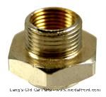 RW3 - Rim washer, Nickel, hex shaped, wire wheel.