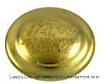 SL-TA - "Jno Brown #100 side lamp chimney top, solid brass, stamped markings"
