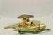 SP-BKDB - Double unit brass mounting bracket for Stewart speedo head and clock, with light built into it