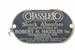 Hassler shock absorber data plate