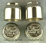Model T 2819N - Hubcap, Nickel, stamped "Ford MADE U.S.A.".