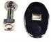 Model T Bumper backing clamp, original black