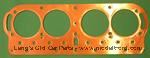 3002OH8C - Overhead gasket, Copper clad for any 8 Valve Overhead