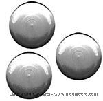 Model T 3019B - Freeze plugs, cadmium plated steel, set of 3.