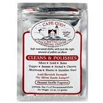 Model T Cape Cod metal polishing cloth,  foil pouch. - CAPE-CP