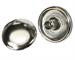 Model T "Durable" Dot fastener, button backing plates, nickel plated
